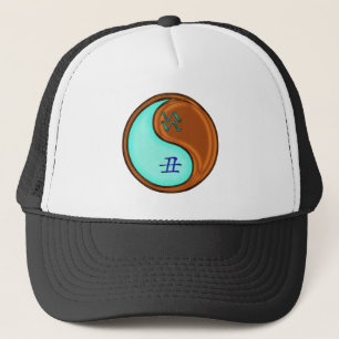 Aquarius & Wood Ox Trucker Hat