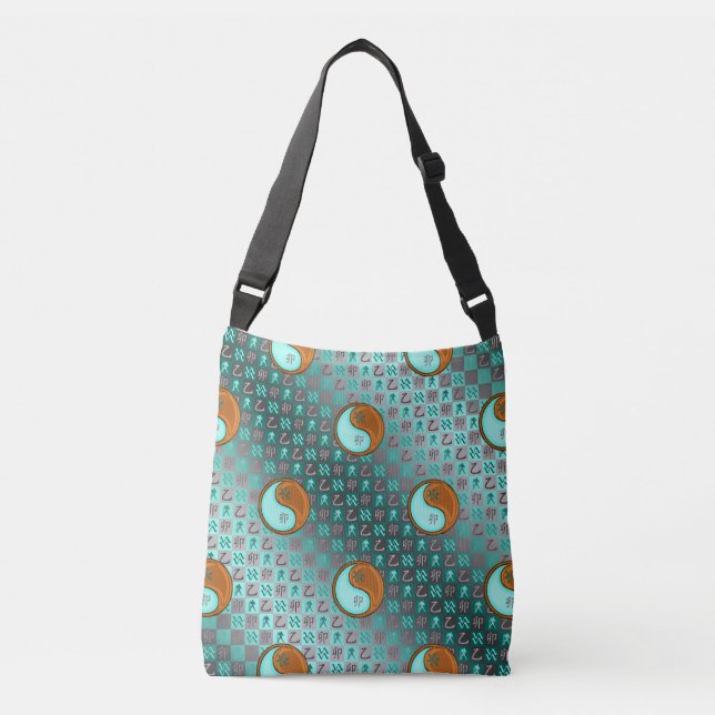 Aquarius & Wood Rabbit Crossbody Bag (Front)