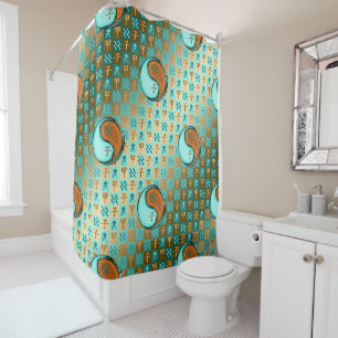 Aquarius & Wood Rat Shower Curtain