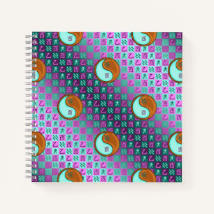 Aquarius & Wood Rooster Notebook