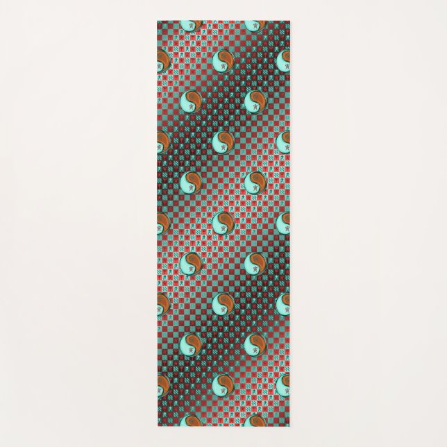 Aquarius & Wood Tiger Yoga Mat (Front)