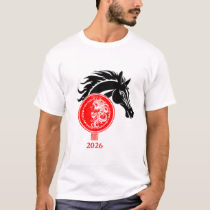 Aquarius x Year of the Horse 2026 T-Shirt