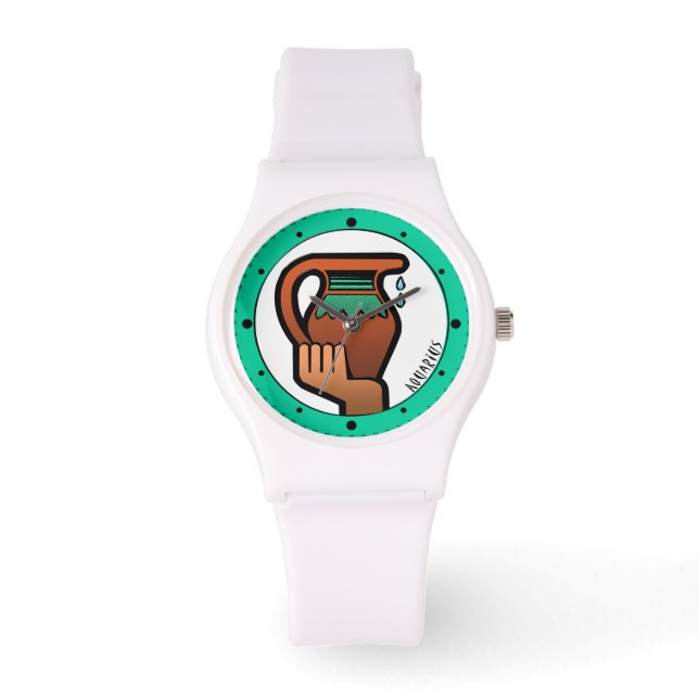 Aquarius Z Wearable Timepiece Watch (Front)