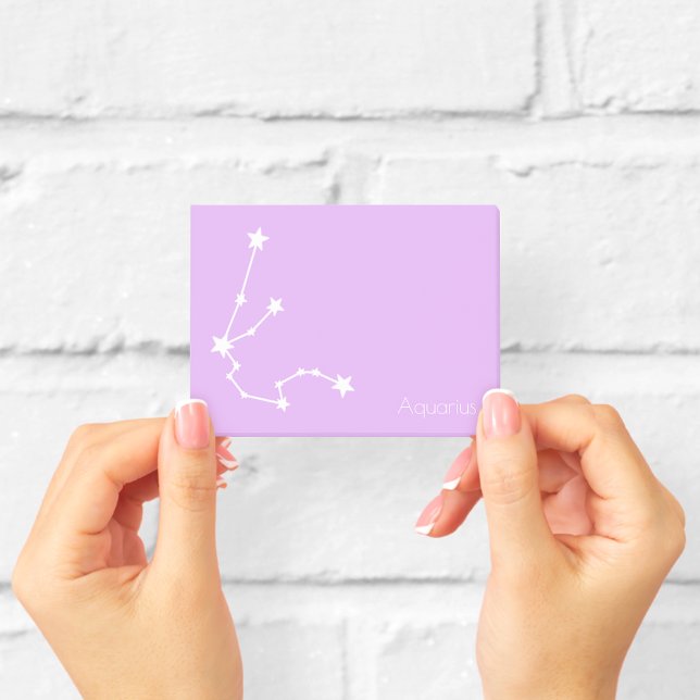 Aquarius Zodiac Constellation Sticky Notes (Creator Uploaded)