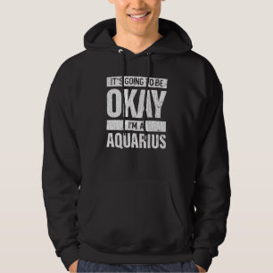 Aquarius Zodiac Graphic 1 Hoodie
