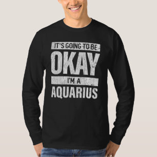 Aquarius Zodiac Graphic 1 T-Shirt