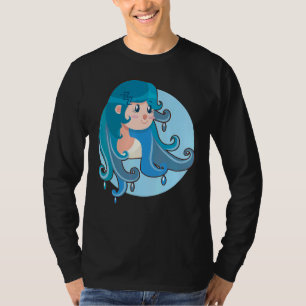 Aquarius Zodiac Horoscope Astrology Astronomy Wome T-Shirt