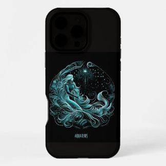Aquarius Zodiac Horoscope iPhone 16 Pro Max Case