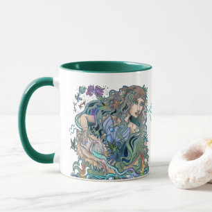 Aquarius Zodiac Mug