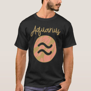 Aquarius Zodiac Sign_7 T-Shirt