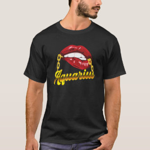 Aquarius Zodiac Sign Birthday Horoscope Astrology T-Shirt
