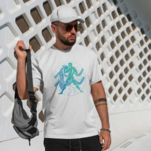 Aquarius Zodiac Sign   T-Shirt