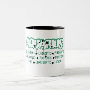 Aquarius Zodiac Sign Traits Mug
