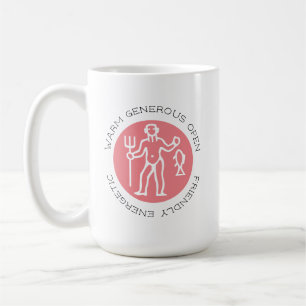 Aquarius Zodiac Star Sign Astrology Trait  Coffee  Mug