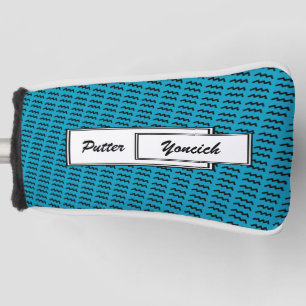 Aquarius Zodiac Symbol Standard by Kenneth Yoncich Golf Head Cover