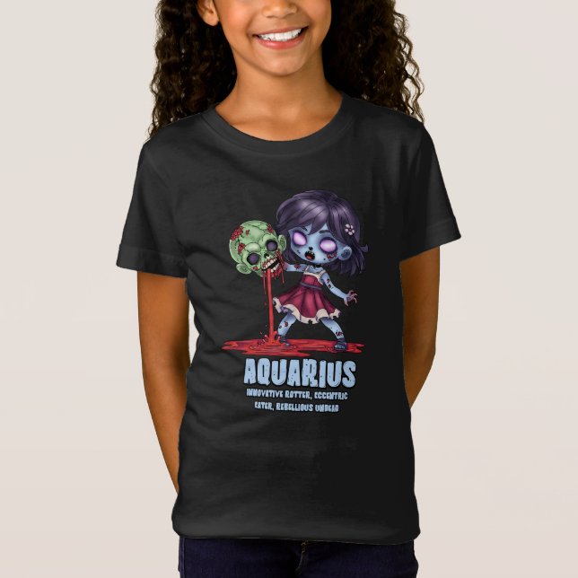 Aquarius Zombie T-Shirt (Front)