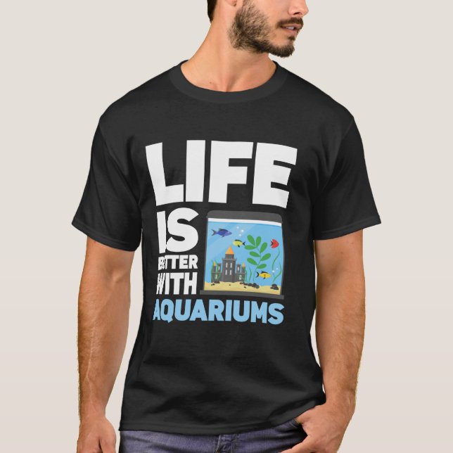 Aquascaper Aquascaping Aquarium T-Shirt (Front)