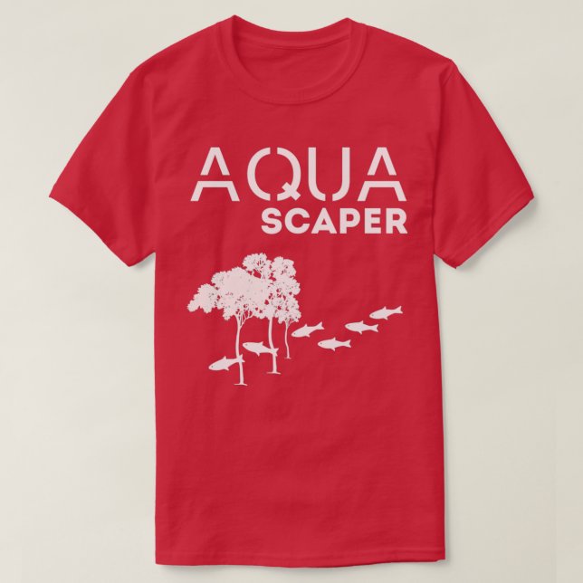 Aquascaper T-Shirt (Design Front)