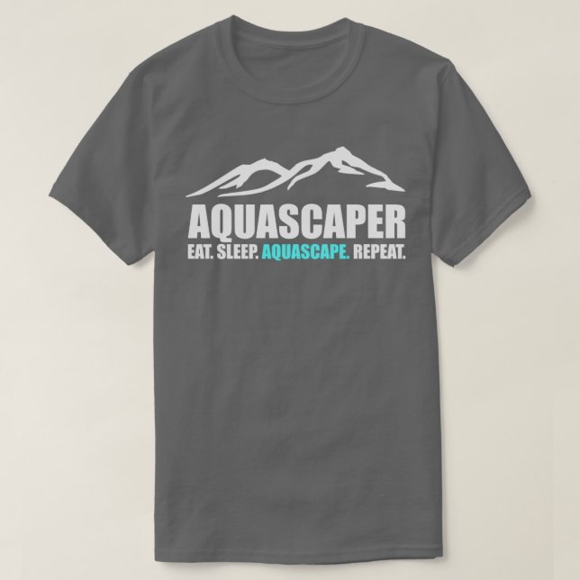 Aquascaping Aquascape Gift T-Shirt (Design Front)