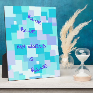 Aquasquare Cubed Plaque