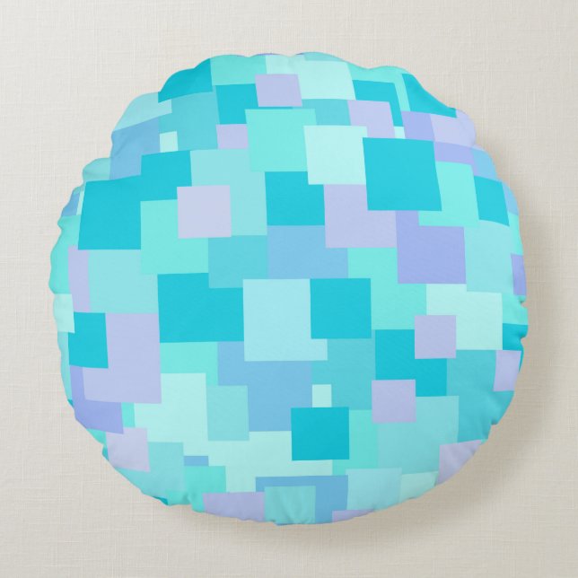 Aquasquare Cubed Round Cushion (Front)