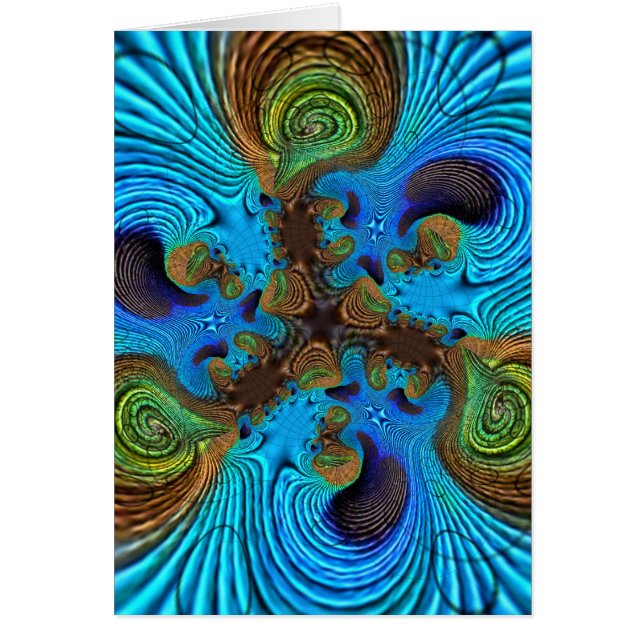 AquaSwirls Card (Front)