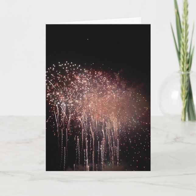 "Aquatennial Fireworks" Congratulatory Card #1 (Front)