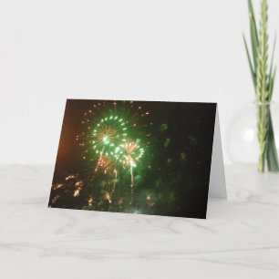 "Aquatennial Fireworks" Congratulatory Card #6