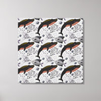 Aquatic animals pattern | ocean underwater life 22