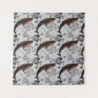 Aquatic animals pattern | ocean underwater life 22