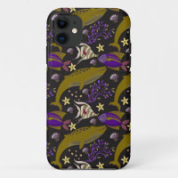 Aquatic animals pattern | ocean underwater life 25