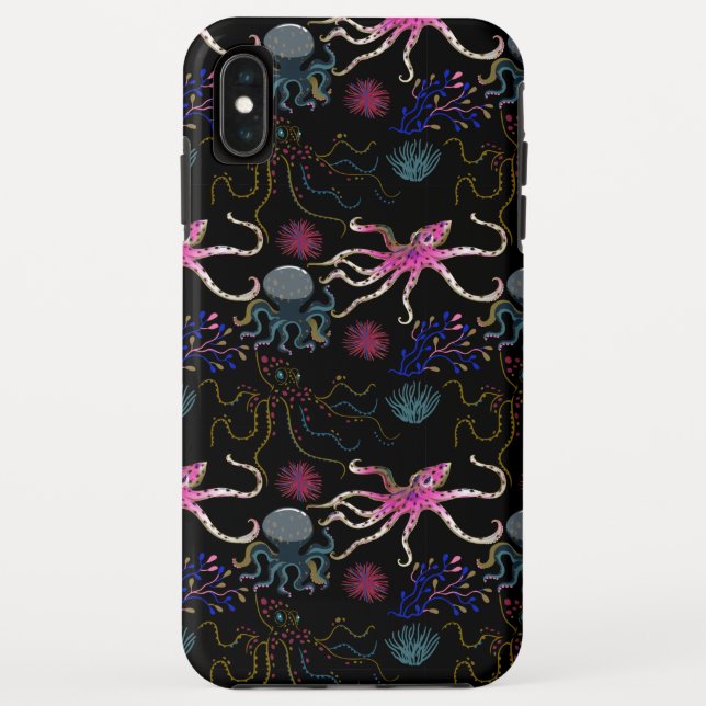 Aquatic animals pattern | ocean underwater life 28 Case-Mate iPhone case (Back)