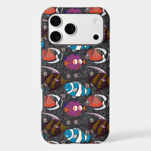 Aquatic animals pattern ocean underwater life 43