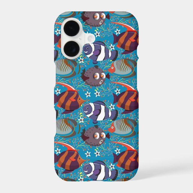 Aquatic animals pattern | ocean underwater life 45 (Back)