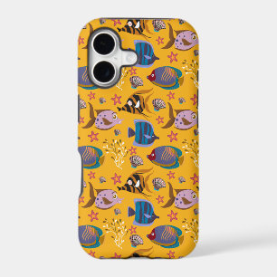 Aquatic animals pattern ocean underwater life 6