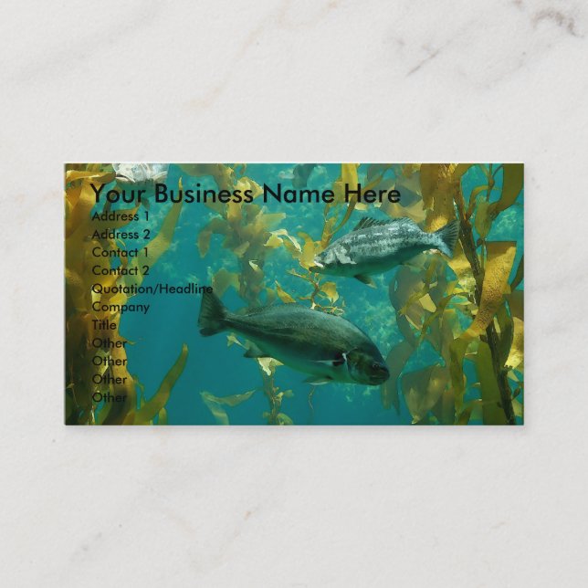 Aquatic Card (Front)