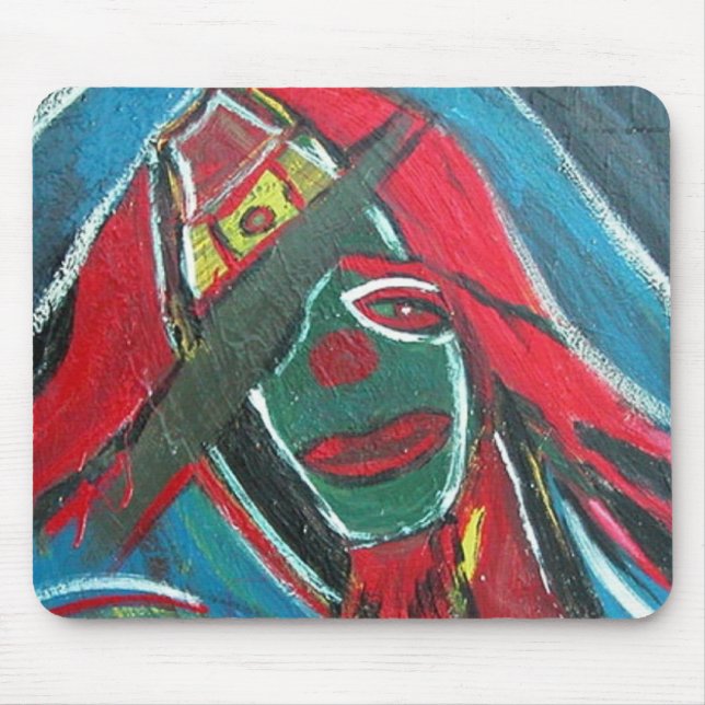 Aquatic Clown Mouse Mat (Front)