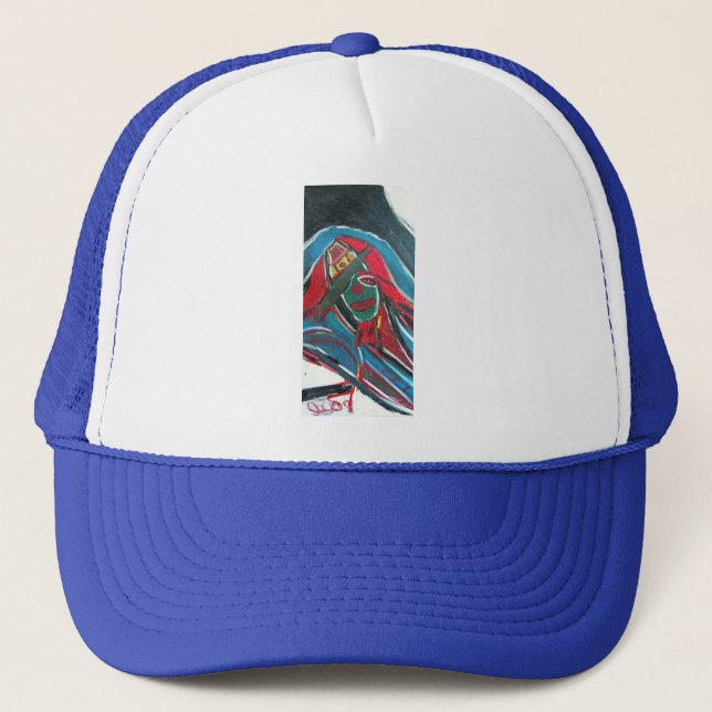 Aquatic Clown Trucker Hat (Front)