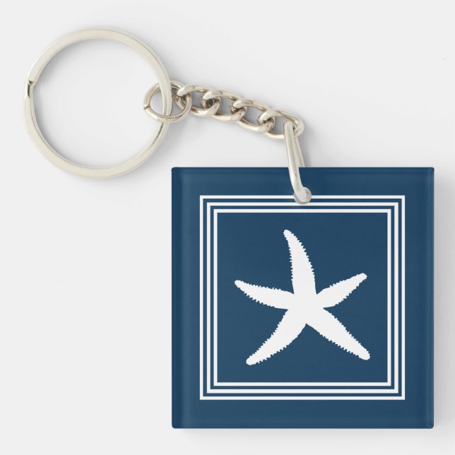Aquatic design key ring (Front)