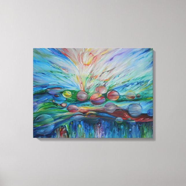 Aquatic Dream on canvas (Front)