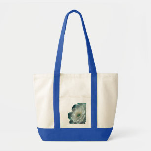 Aquatic Flowers with Overlapping Petals and Underw Tote Bag