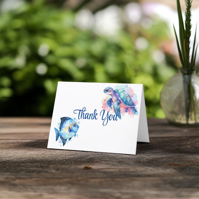 Aquatic Friends Thank You (Creator Uploaded)