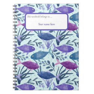 Aquatic Harmony Notebook