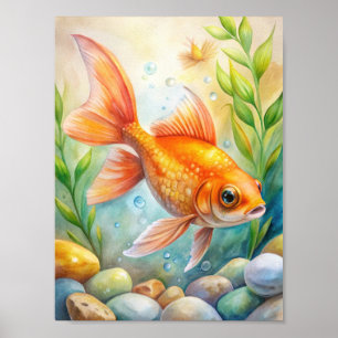 "Aquatic Harmony" Poster