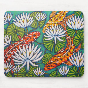 Aquatic Jewels Mousepad by Lisa Lorenz