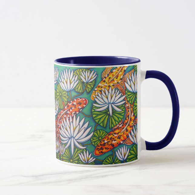 Aquatic Jewels Mug By Lisa Lorenz (Right)