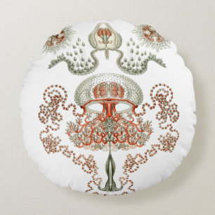 Aquatic Life ~ Haeckel ~ Jellyfish Cushions