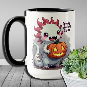 Aquatic Oddities Spooky Axolotl Squad Mug