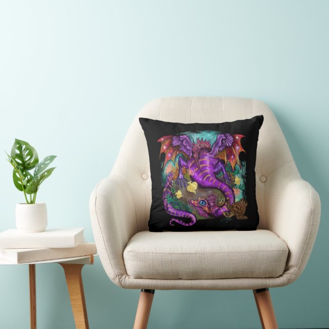 Aquatic Sea Dragon Cushion (Chair)