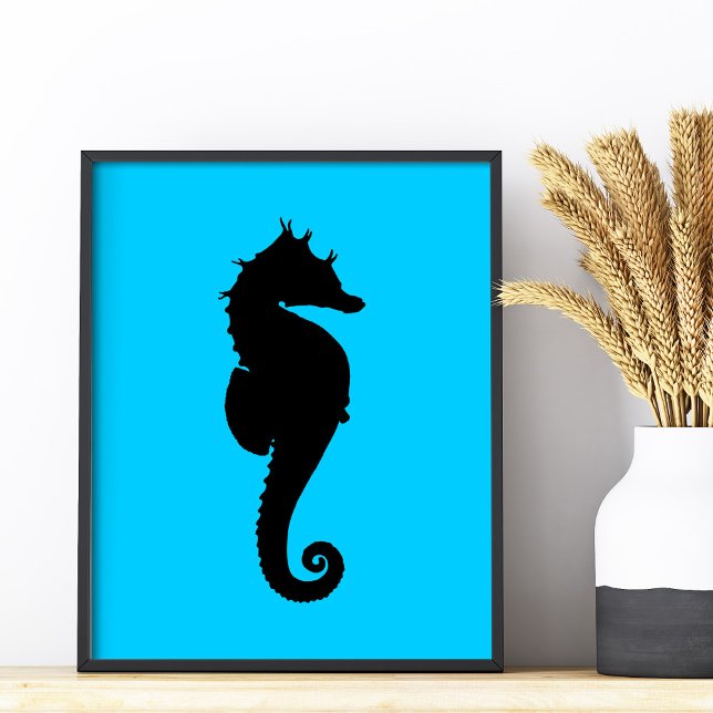 Aquatic Sea Horse Photo Print (Aquatic Sea Horse Photo Print)